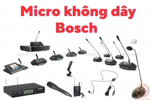 8 dòng Micro không dây Bosch có độ nhậy cao và đáng mua nhất